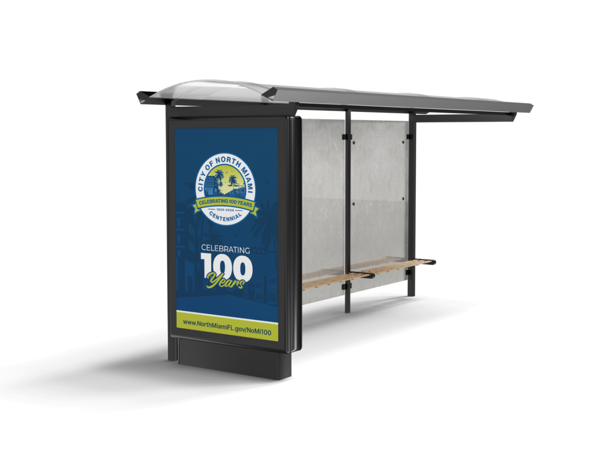 Centennial Bus Shelter Mockup