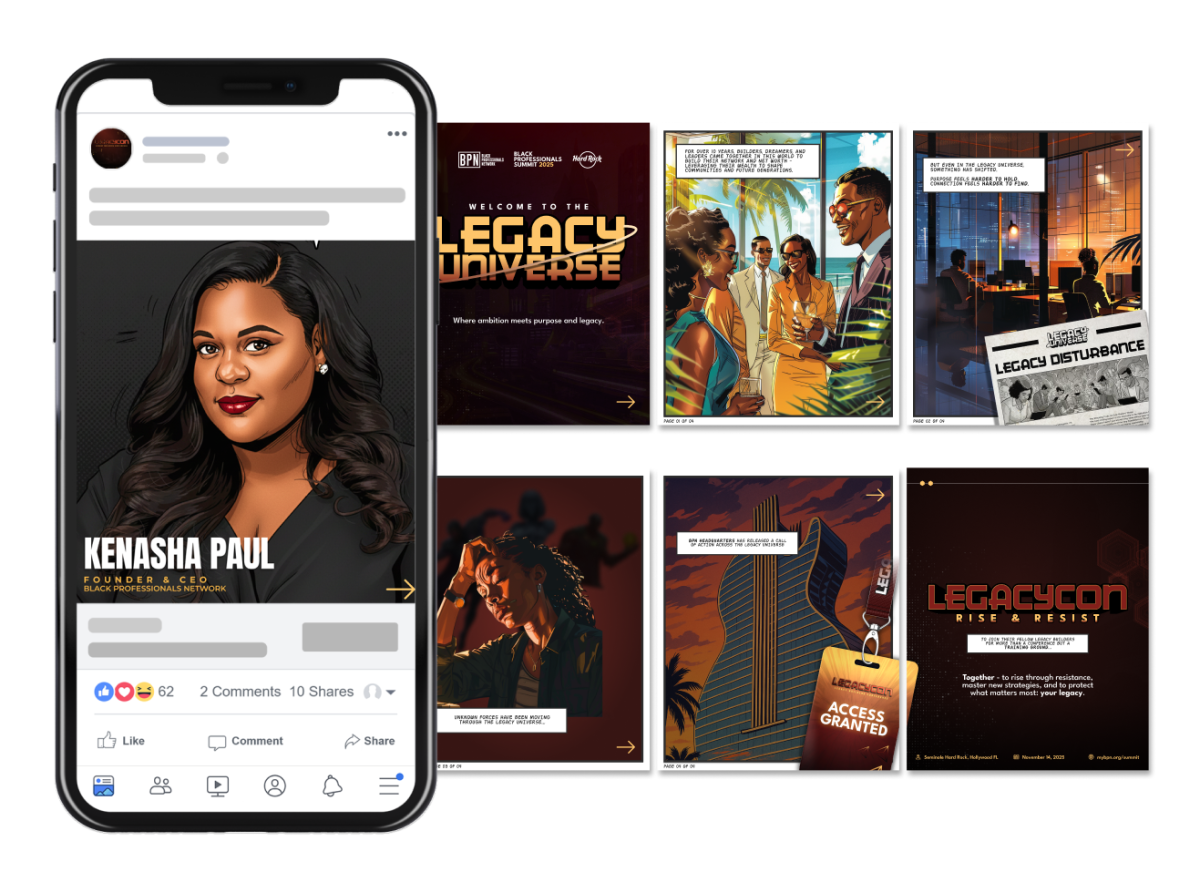 LegacyCon Social Carousel